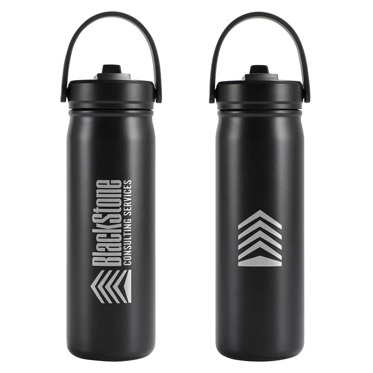 Bouteille Lennon 20 oz écologique isotherme avec couvercle à paille #5