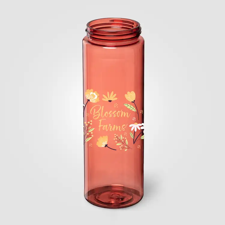 Lynk rPET Bottle with Straw and Flip-Top Lid 28 oz #12