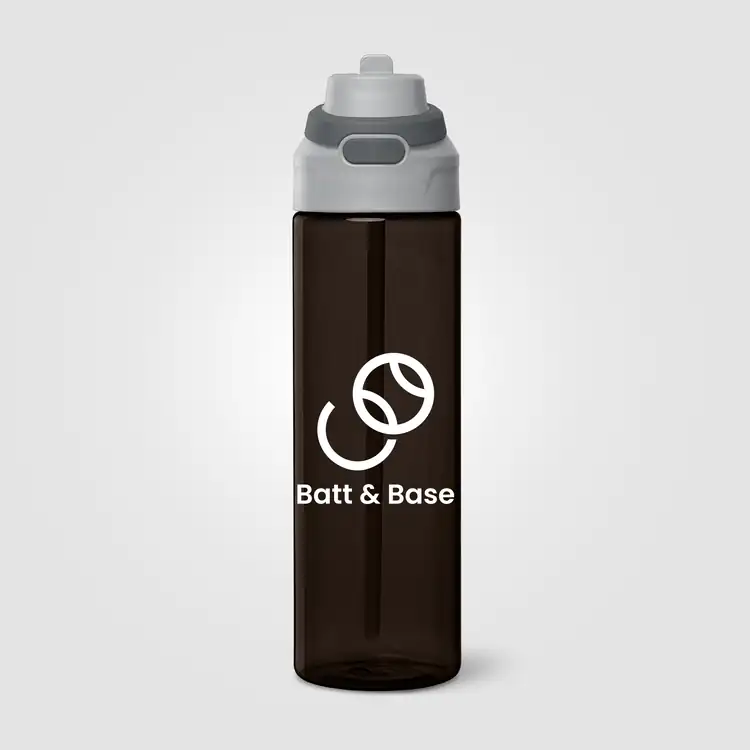 Lynk rPET Bottle with Straw and Flip-Top Lid 28 oz #18