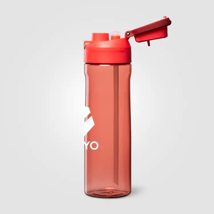 Lynk rPET Bottle with Straw and Flip-Top Lid 28 oz #4