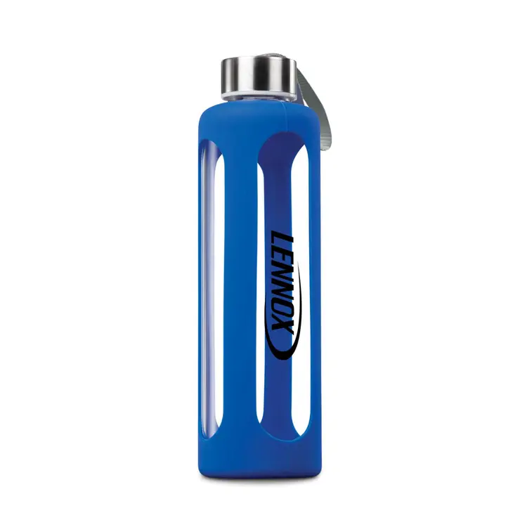 Bouteille Pure 17 oz en verre avec manchon en silicone #3