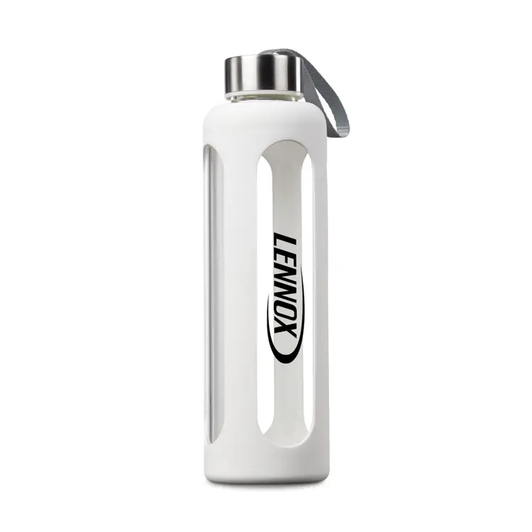 Bouteille Pure 17 oz en verre avec manchon en silicone #6