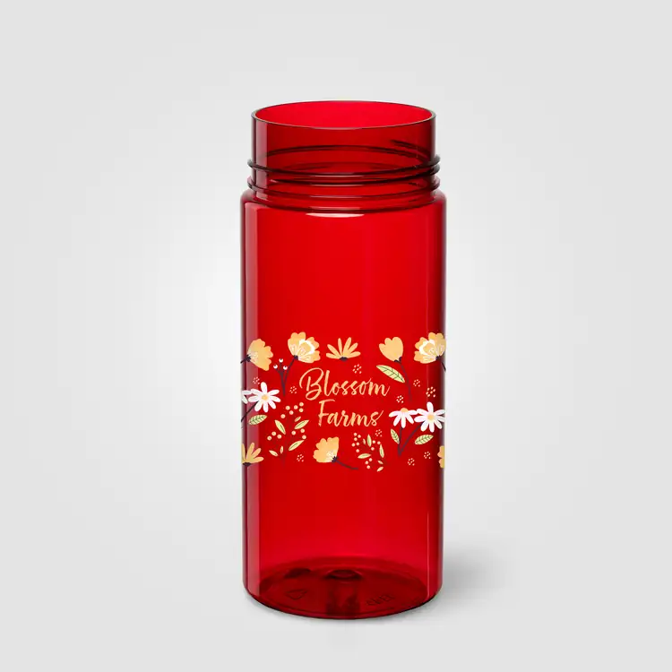 Bouteille Reservoir en plastique recyclé avec paille relevable 40 oz #17
