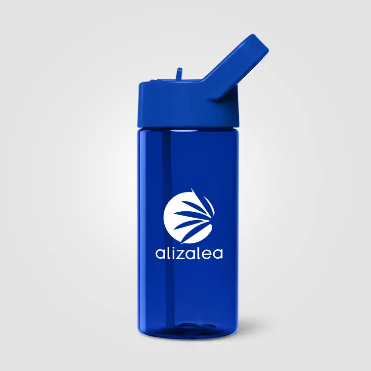 Bouteille Reservoir en plastique recyclé avec paille relevable 40 oz #5