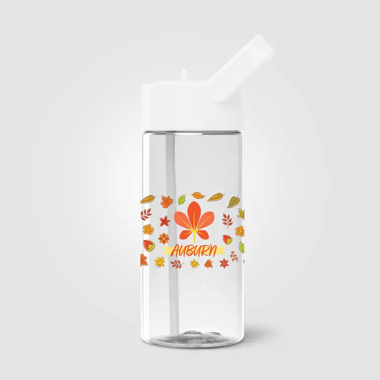 Bouteille Reservoir en plastique recyclé avec paille relevable 40 oz #8
