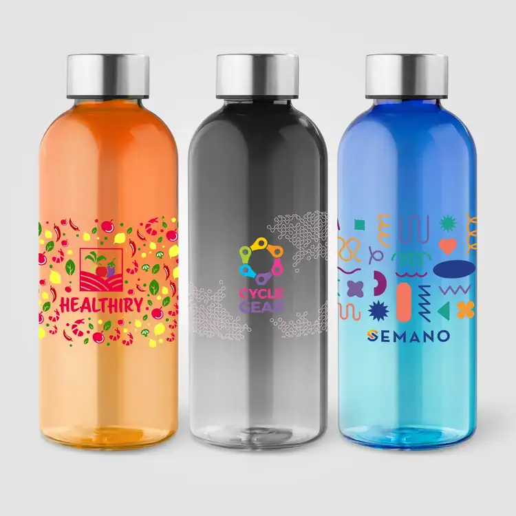 Bouteille Skye en rPET à dégradé avec bouchon vissé 17 oz
