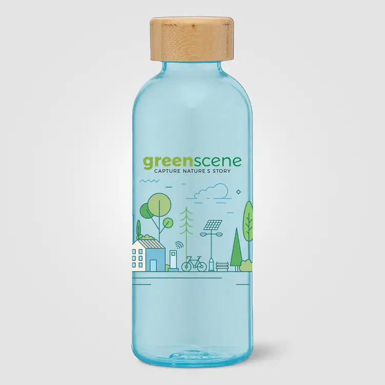 Strom rPET Bottle with Bamboo Lid 22 oz #10