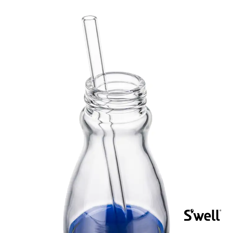 Bouteille Swell Original 18 oz en verre avec paille #8