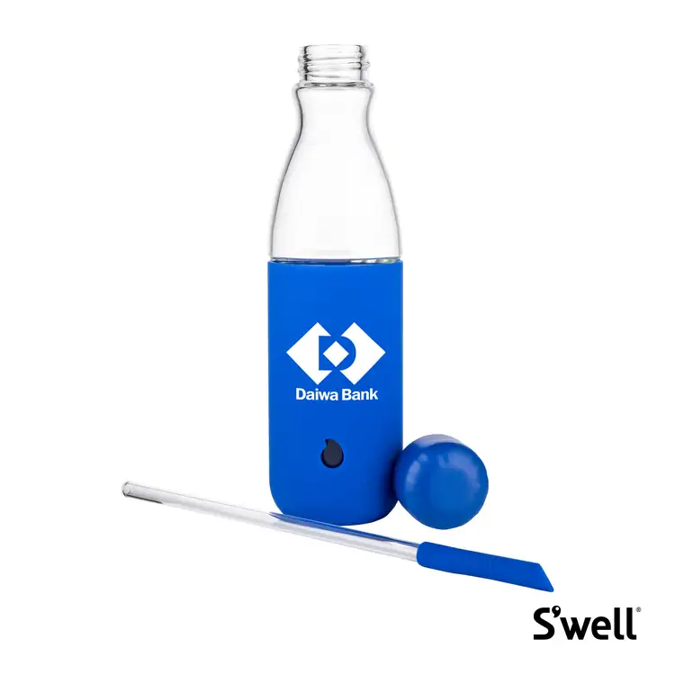 Bouteille Swell Original 18 oz en verre avec paille #9