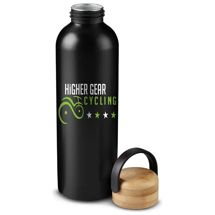 Vigor Aluminum Bottle with Bamboo Lid #6