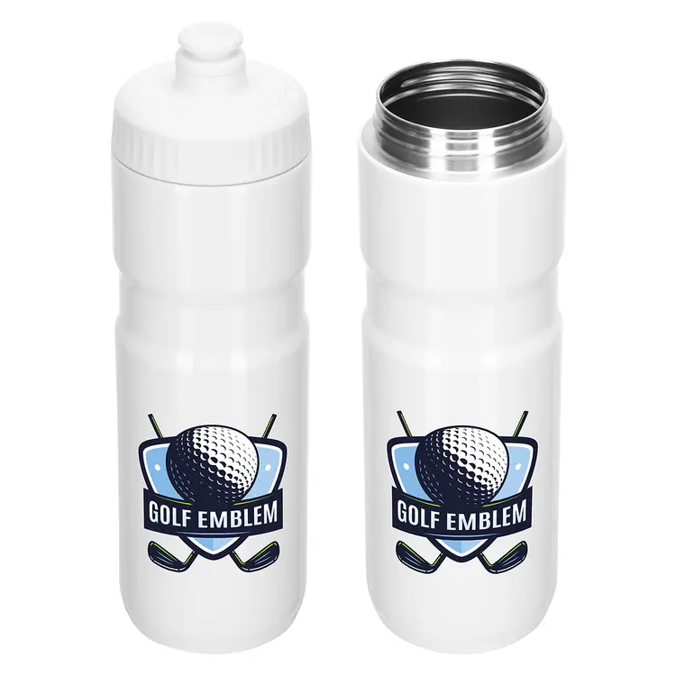 Lowa 25 oz Eco-Friendly Recycled Stainless Steel Bike Bottle #5