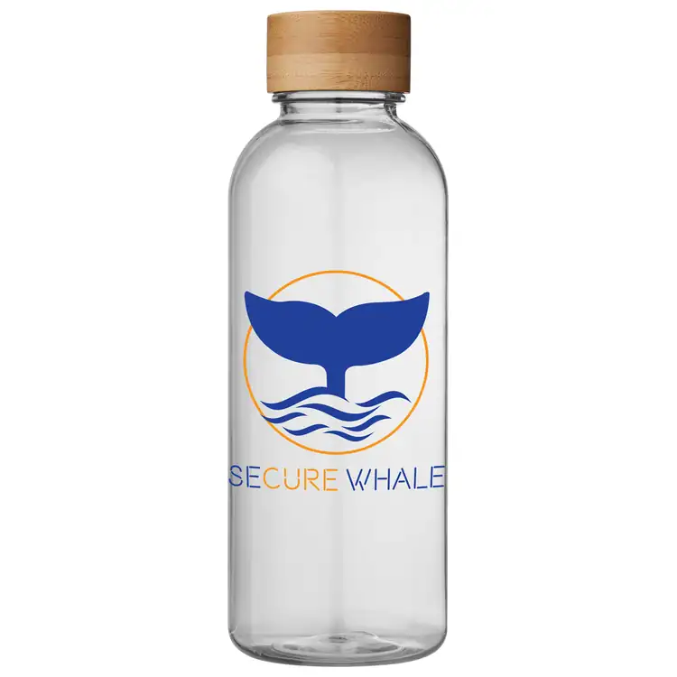 Recycled PET Bottle with Bamboo Lid #2