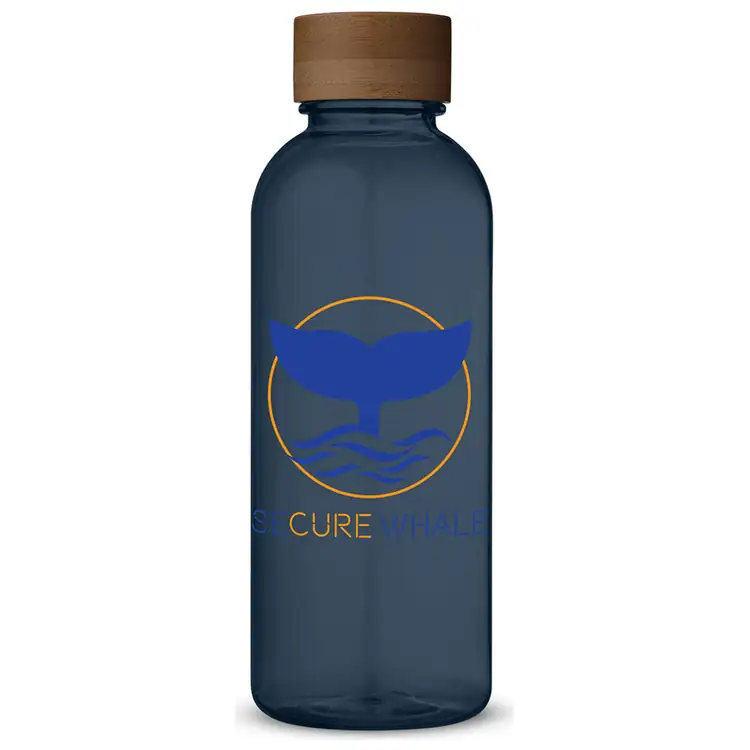Recycled PET Bottle with Bamboo Lid #4