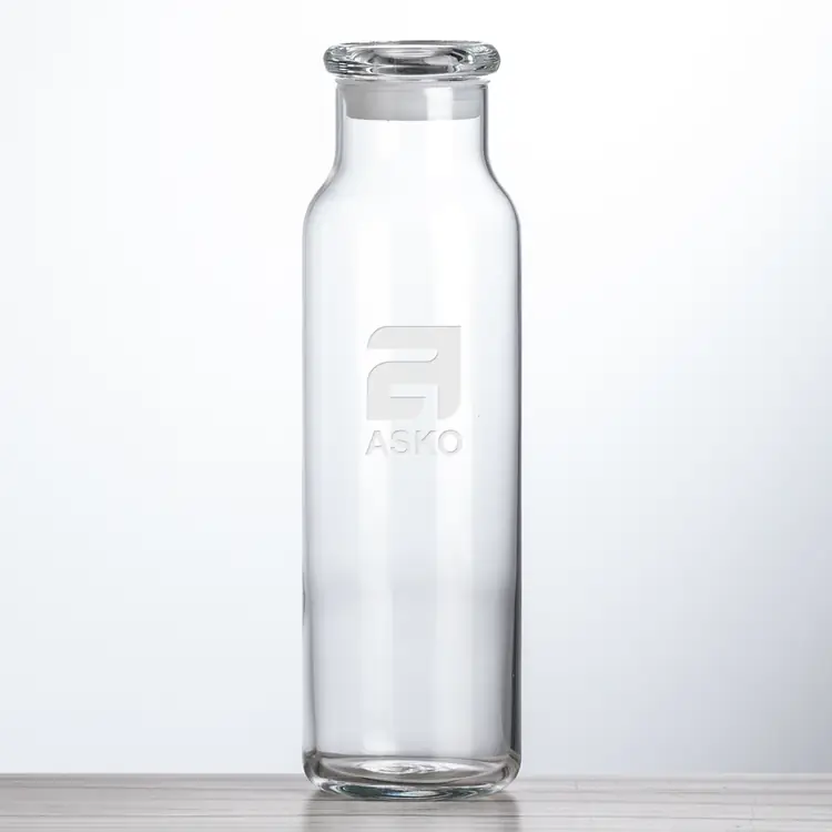 Bouteille en verre Beale 24 oz avec couvercle - Gravure