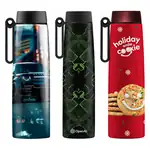 Recycled Stainless Steel Insulated Bottle 17 oz with Handle