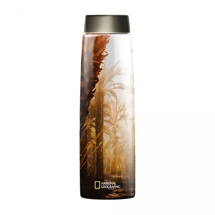 Bouteille isolée 25 oz en acier inoxydable recyclé
