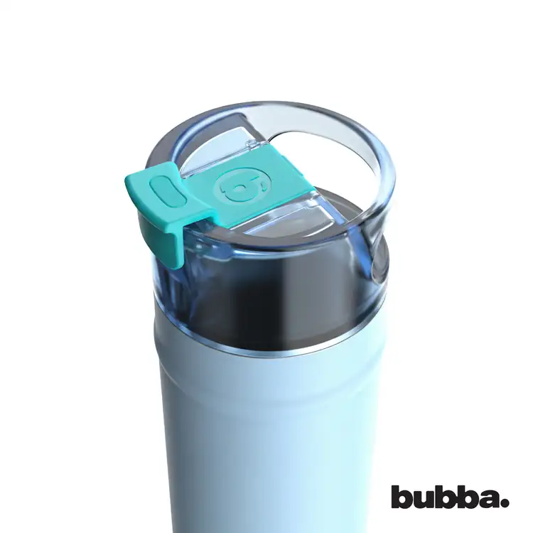 Bouteille isolée Bubba DualSip 18 oz avec paille et bec #7