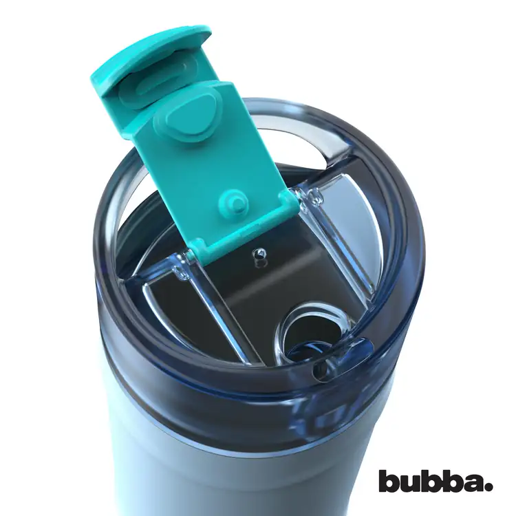 Bouteille isolée Bubba DualSip 18 oz avec paille et bec #8