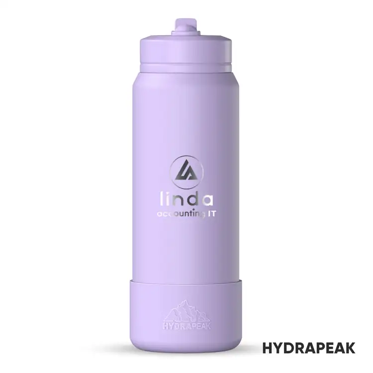 Bouteille isolée Hydrapeak Sport Boot 26 oz avec paille #8