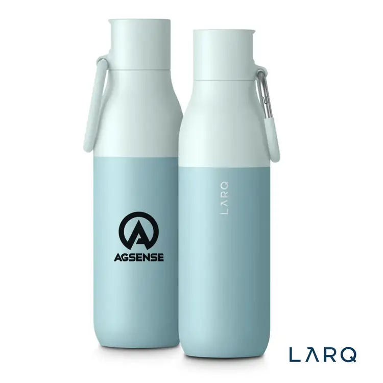 Bouteille isolée LARQ Flip Top 25 oz avec paille #4
