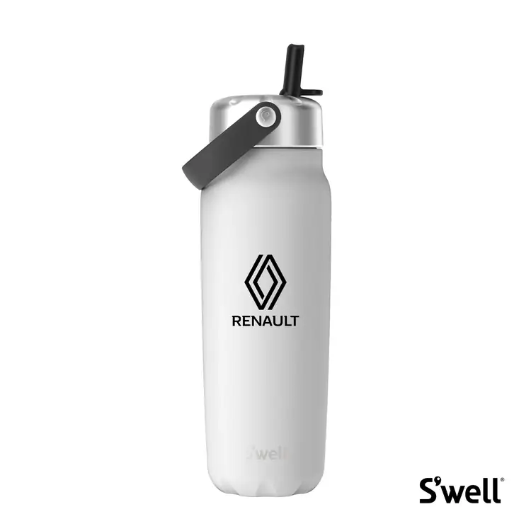 Bouteille isolée S’well Explorer 24 oz avec paille rabattable #3