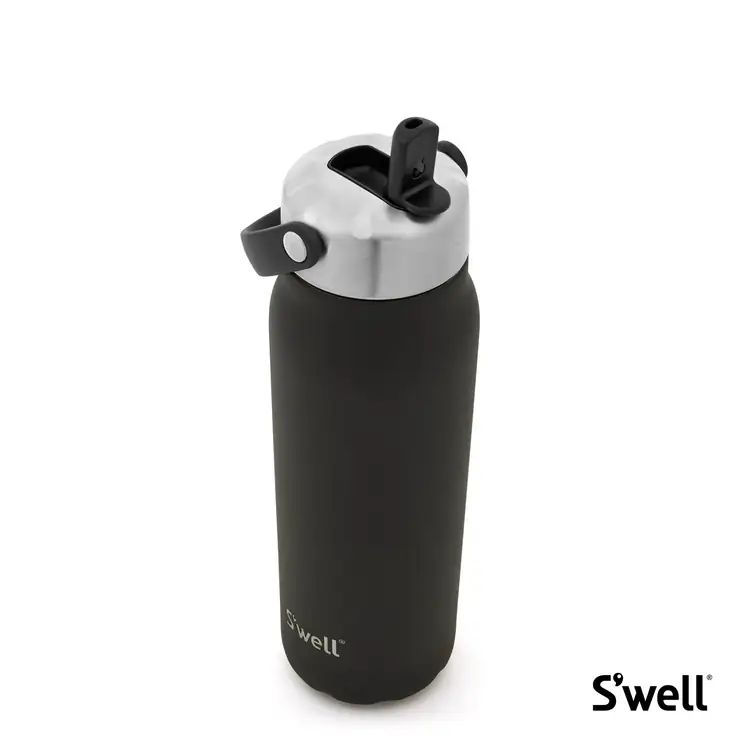 Bouteille isolée S’well Explorer 24 oz avec paille rabattable #4