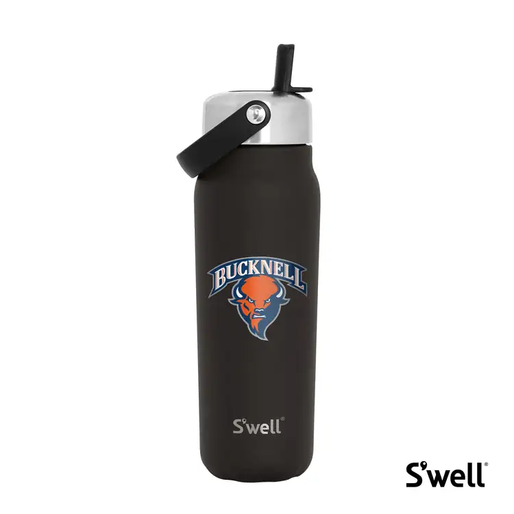 Bouteille isolée S’well Explorer 24 oz avec paille rabattable #7