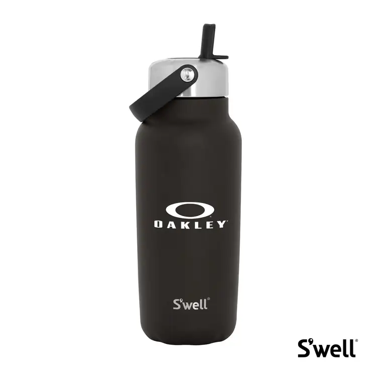Bouteille isolée S’well Explorer 32 oz avec paille rabattable #2
