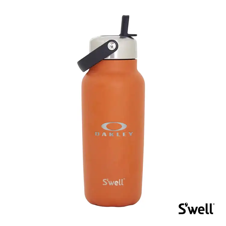 Bouteille isolée S’well Explorer 32 oz avec paille rabattable #3