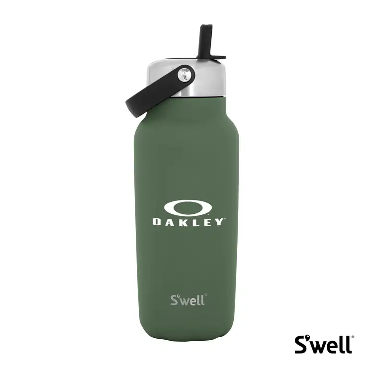 Bouteille isolée S’well Explorer 32 oz avec paille rabattable #4