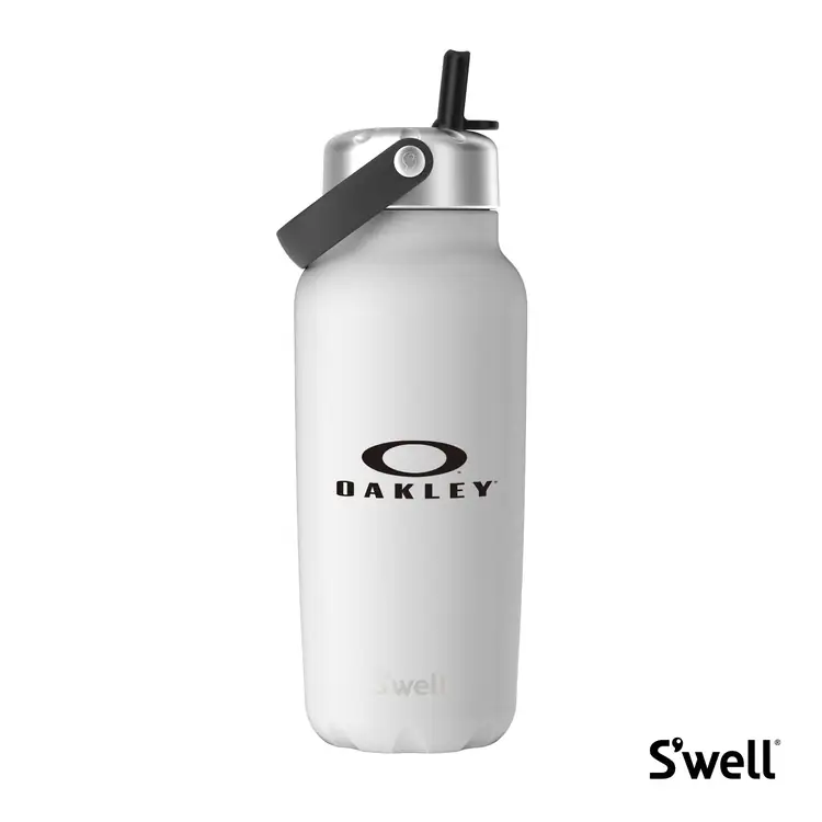 Bouteille isolée S’well Explorer 32 oz avec paille rabattable #6