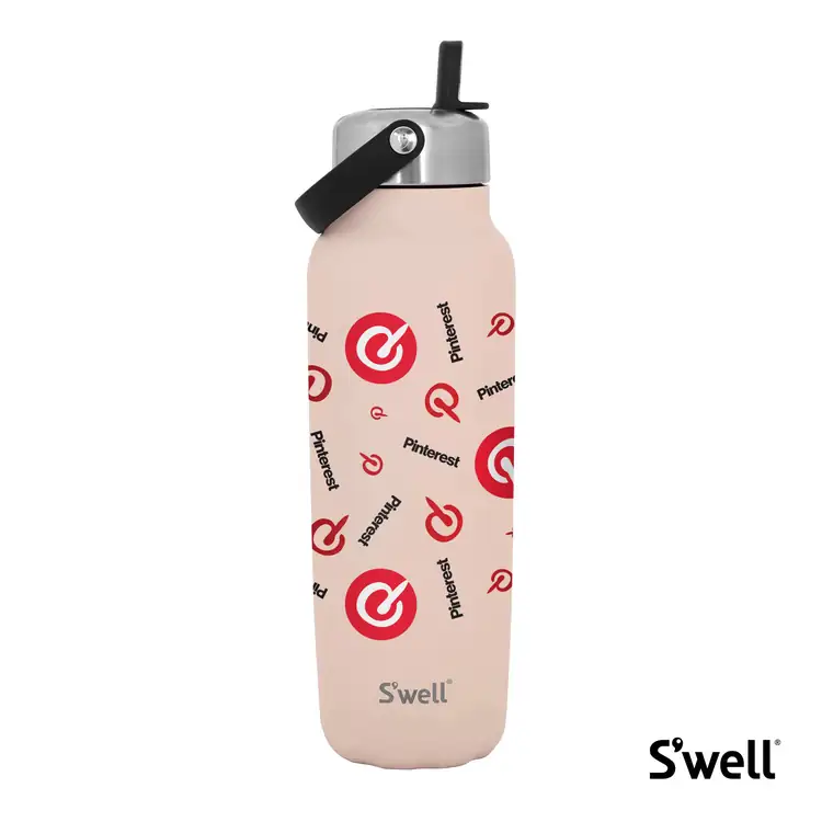 Bouteille isolée S’well Explorer 40 oz avec paille rabattable #13
