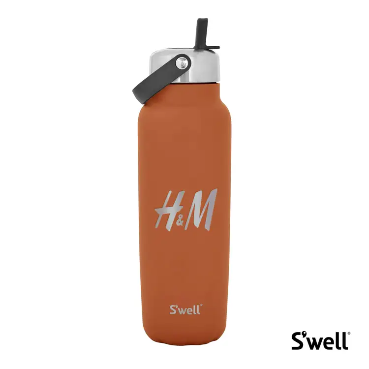 Bouteille isolée S’well Explorer 40 oz avec paille rabattable #3
