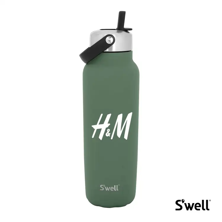 Bouteille isolée S’well Explorer 40 oz avec paille rabattable #4