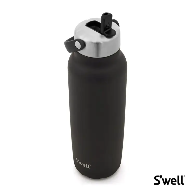 Bouteille isolée S’well Explorer 40 oz avec paille rabattable #7