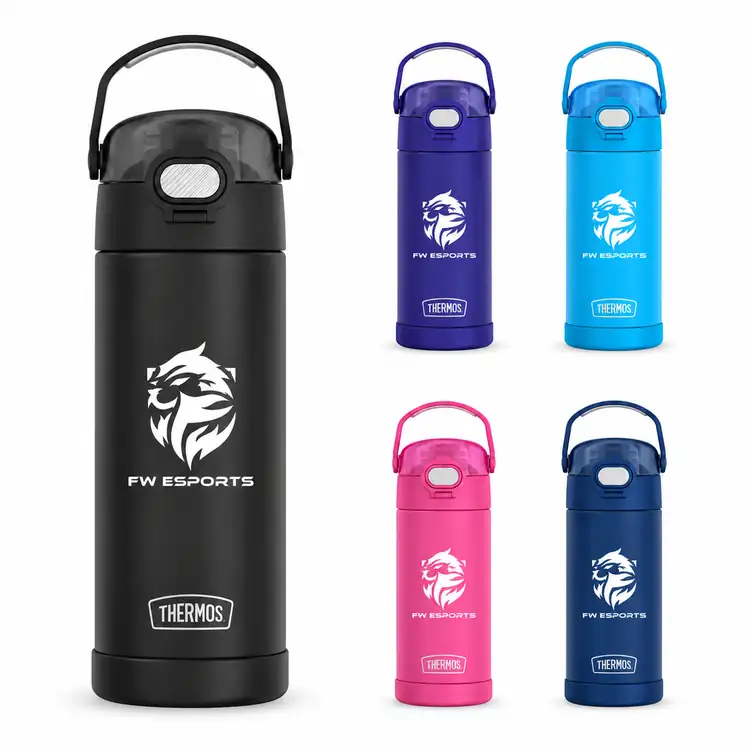 Thermos FUNtainer Insulated Bottle 16 oz with Locking Lid