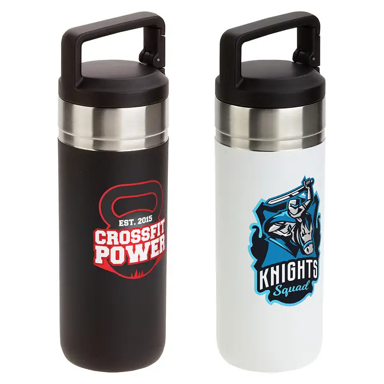 Dante 20 oz Vacuum Insulated Bottle with Carabiner Lid
