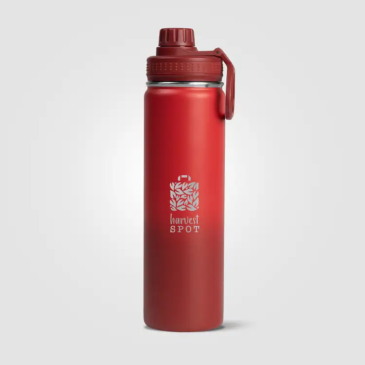 Bouteille isotherme Alaska Ombre en acier inoxydable à fini dégradé 24 oz #11