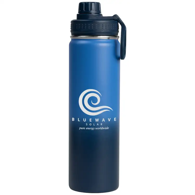 Bouteille isotherme Alaska Ombre en acier inoxydable à fini dégradé 24 oz #19