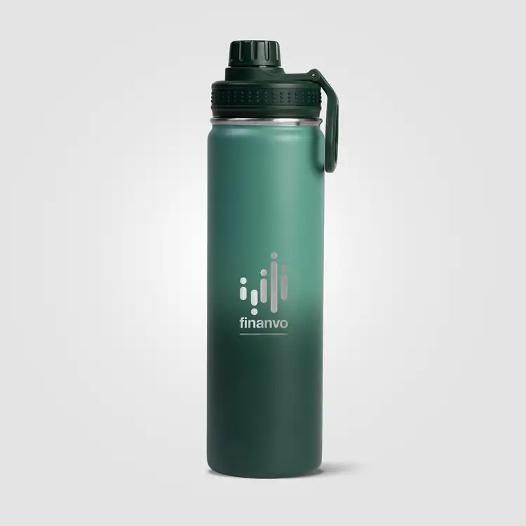 Bouteille isotherme Alaska Ombre en acier inoxydable à fini dégradé 24 oz #21