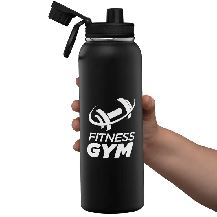 Alaska Ultra Stainless Steel Vacuum Bottle with Carry Handle 40 oz #12