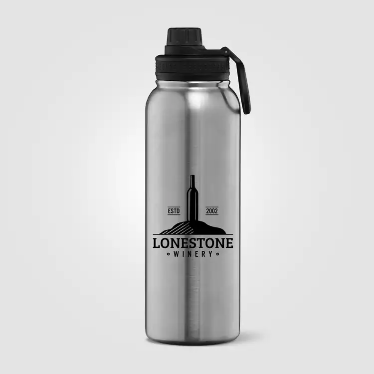 Alaska Ultra Stainless Steel Vacuum Bottle with Carry Handle 40 oz #3