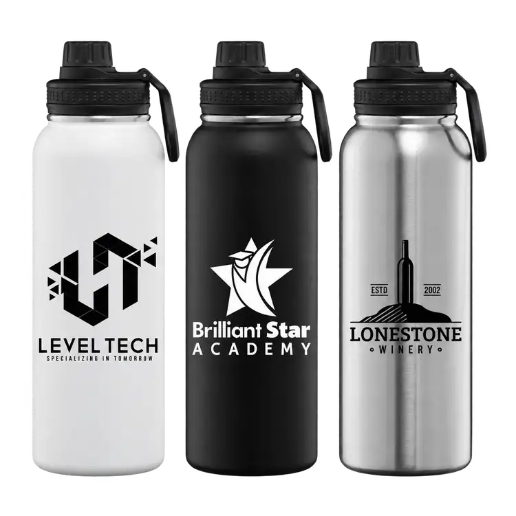 Alaska Ultra Stainless Steel Vacuum Bottle with Carry Handle 40 oz