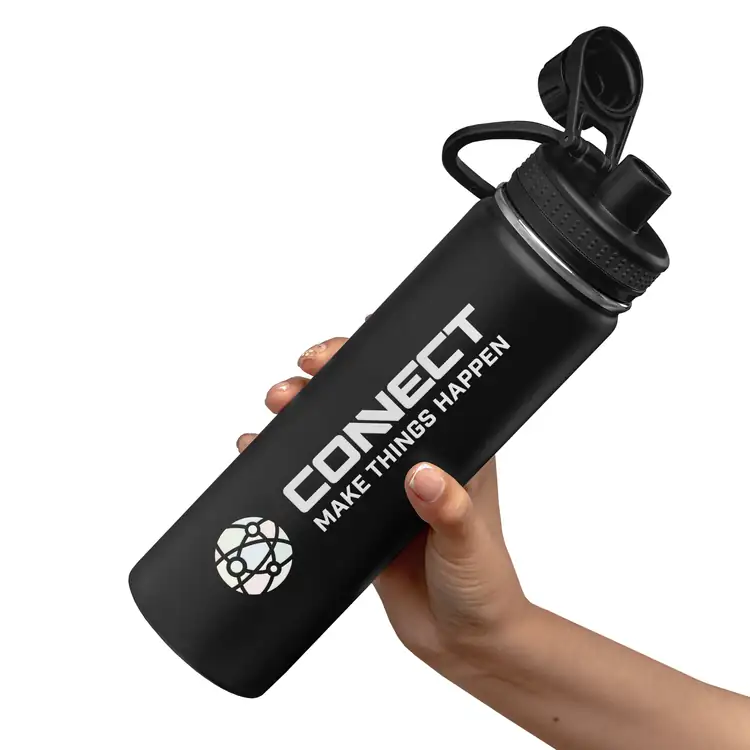 Bouteille isotherme Alaska en acier inoxydable à double paroi 24 oz #10