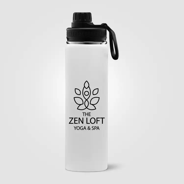 Bouteille isotherme Alaska en acier inoxydable à double paroi 24 oz #2