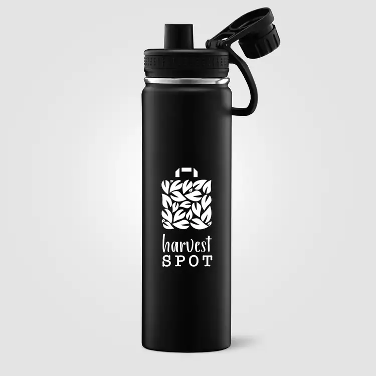 Bouteille isotherme Alaska en acier inoxydable à double paroi 24 oz #8