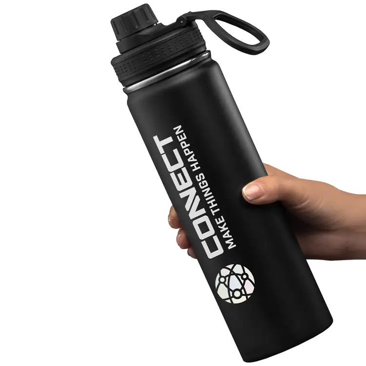 Bouteille isotherme Alaska en acier inoxydable à double paroi 24 oz #9