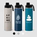 Bouteille isotherme Alaska en acier inoxydable à double paroi 24 oz