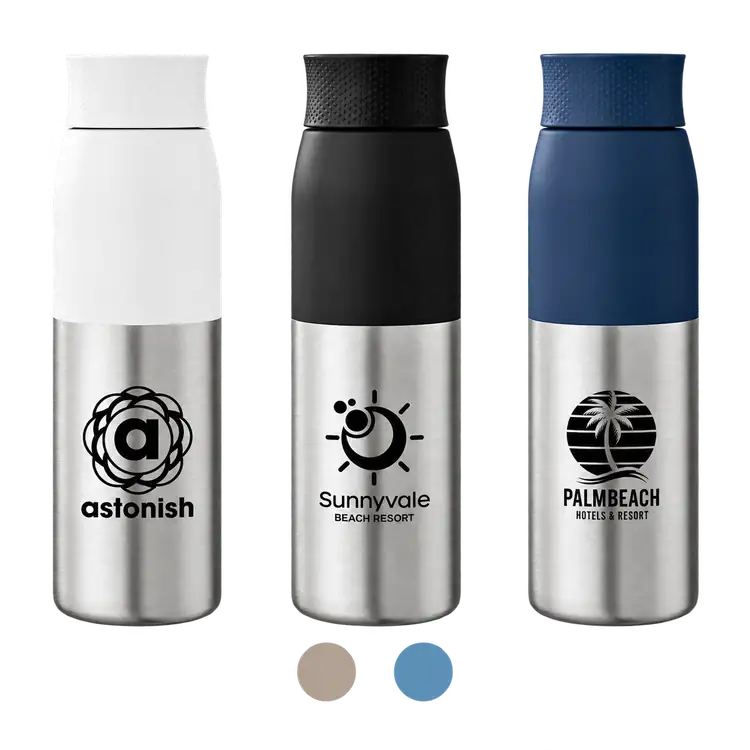 Borealis Recycled Stainless Steel Vacuum Bottle 22 oz