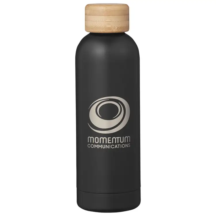 Grove Recycled Steel and Bamboo Vacuum Bottle #2